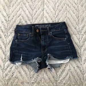 American eagle high waisted shorts